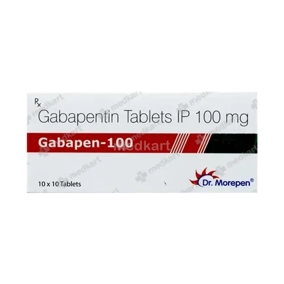 gabapen 100mg tablet 10's